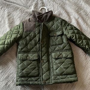 Infant Green Puffer Jacket 18 months